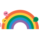 彩虹影单 Logo